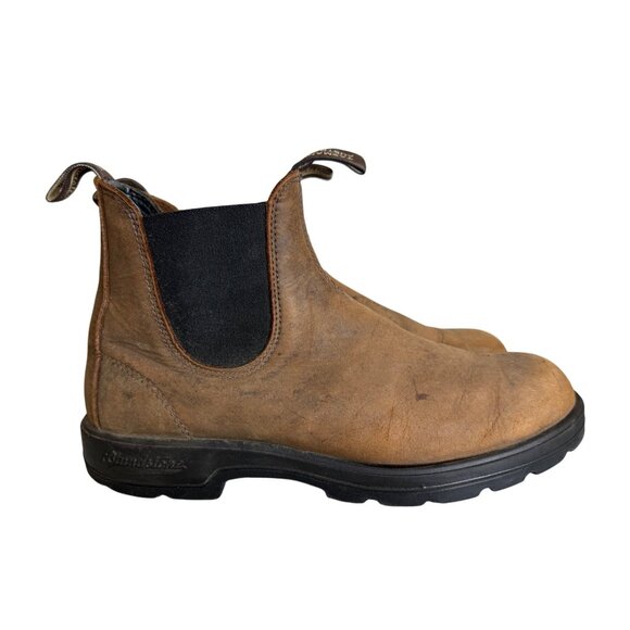 Blundstone Men's Brown Leather Boots - Picture 5 of 7